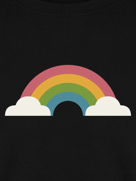 Rainbow and clouds