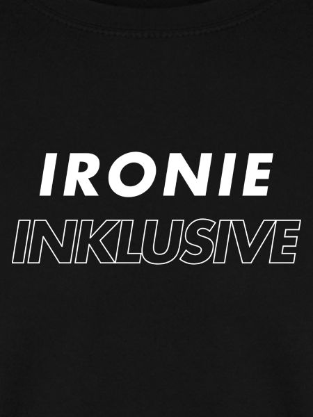 Humorous lettering. Irony