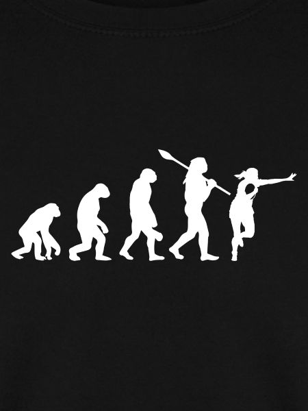 Evolution des Mannes Rugbyspieler-Silhouette