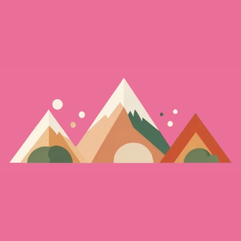 Alpine Sunset Peaks