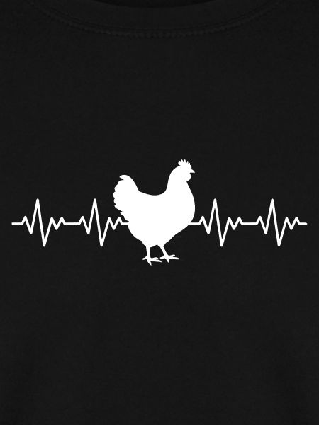 Hahn Gockel Henne EKG Herzschlag