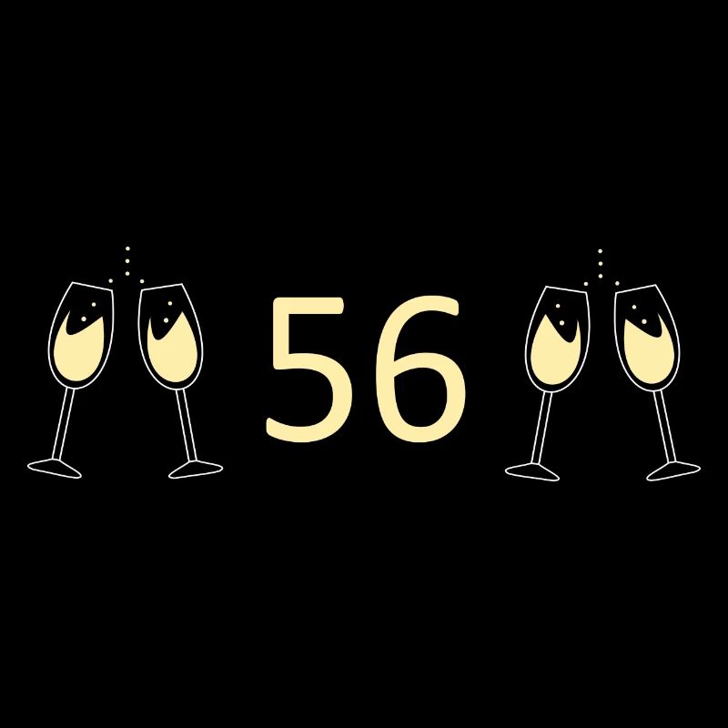 56e anniversaire 56 ans anniversaire 56 numéro 56