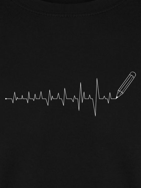 EKG Bleistiftlinienkunst