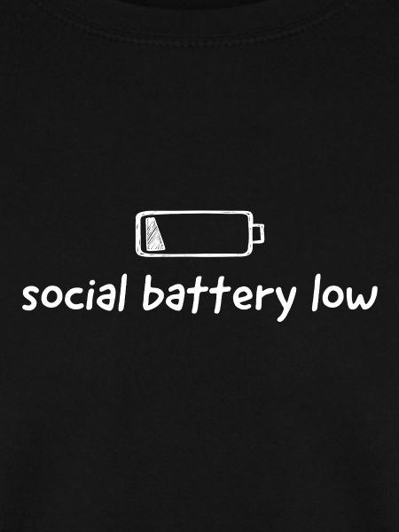 social battery low