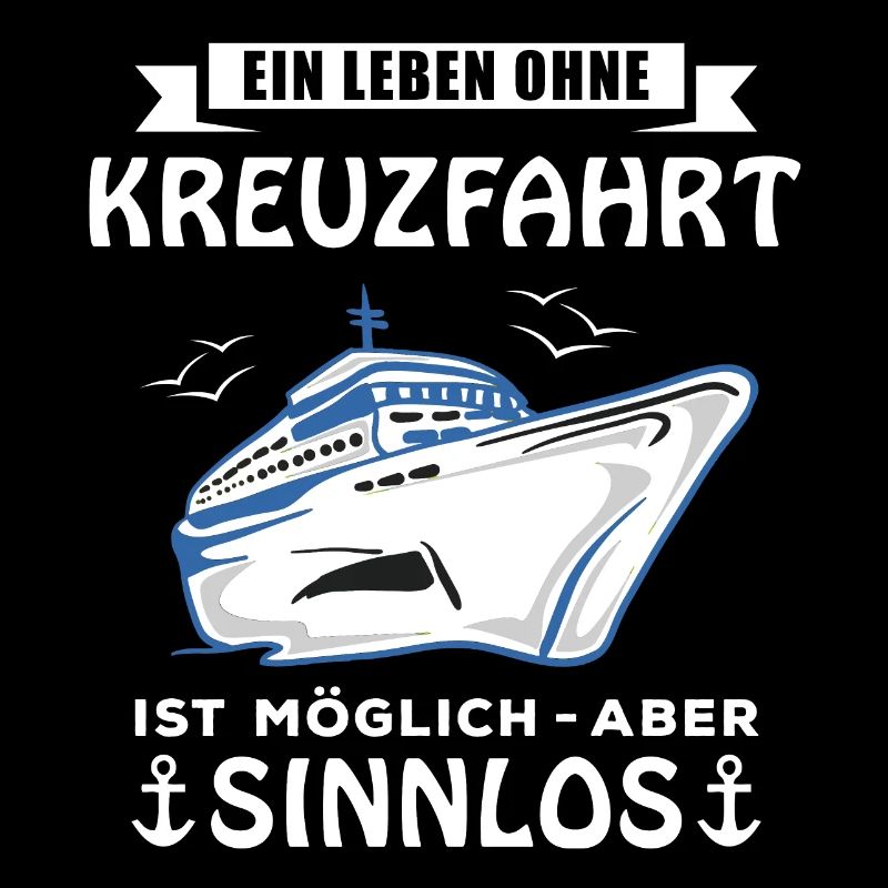 Kreuzfahrt Sprüche Kreuzfahrtschiff Anker Geschenk