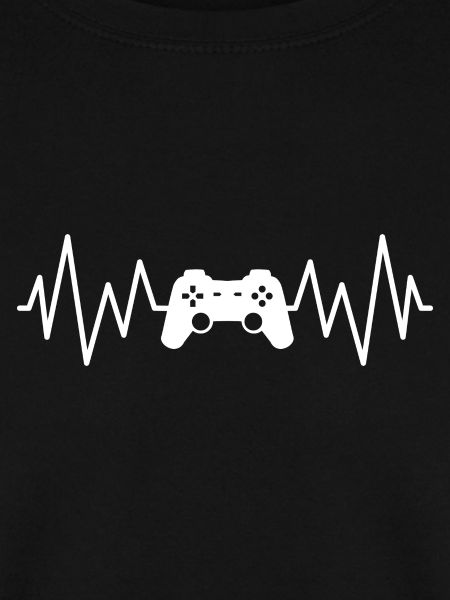 Gamer-Rhythmus: Controller und Herz