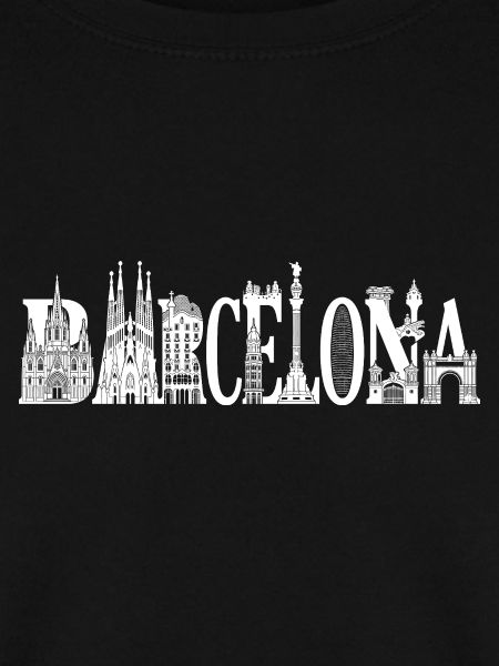 Barcelona Silhouette Sehenswürdigkeiten Urlaub 