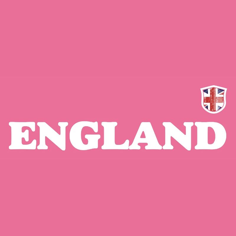 England Crest Typography
