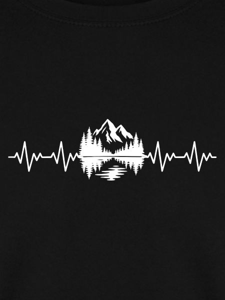 Berge EKG Herzschlag