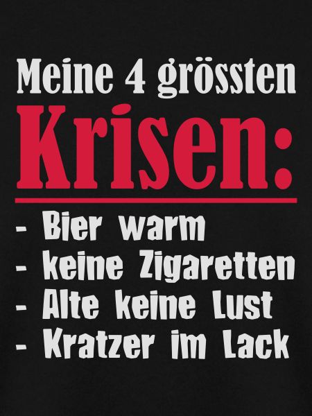 Meine vier grössten Krisen
