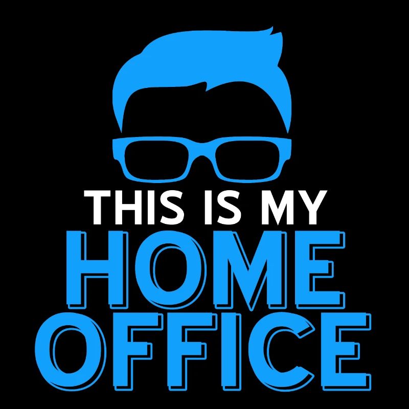 Rétro C’est mon bureau à domicile Travailler à la maison