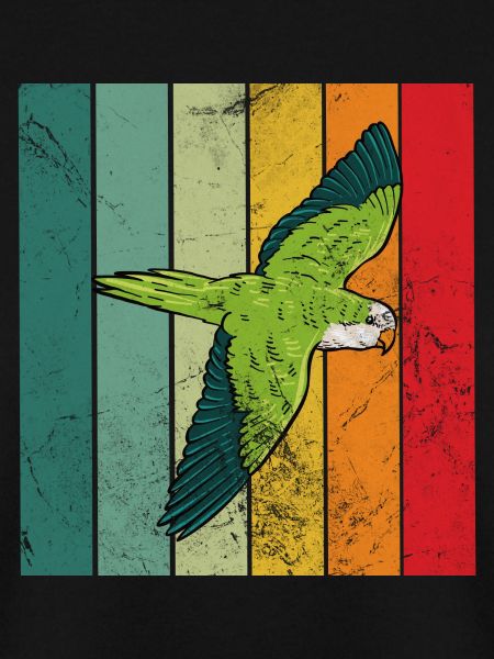 Quaker parrot retro