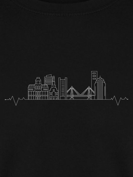 Urban Skyline Line Art