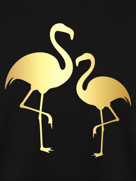Goldener Flamingo