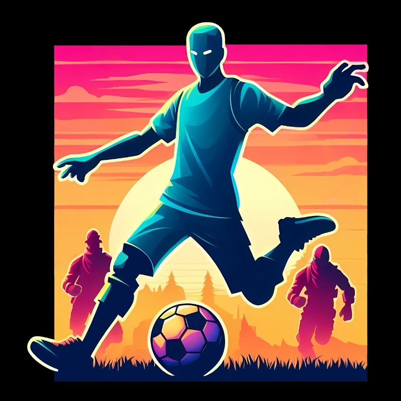 Cooler Fußballspieler 2024