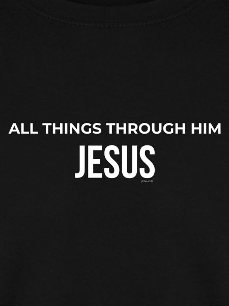 Alles durch ihn Jesus-Anbetung Graphic
