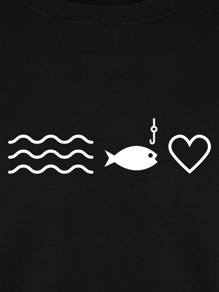 Wasser Fisch und Herz Angler
