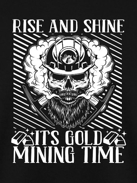 Goldbergbau Goldmine
