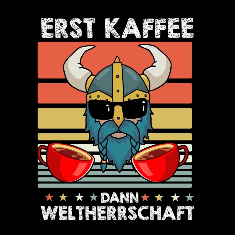 Wikinger Sonnenbrille Kaffee