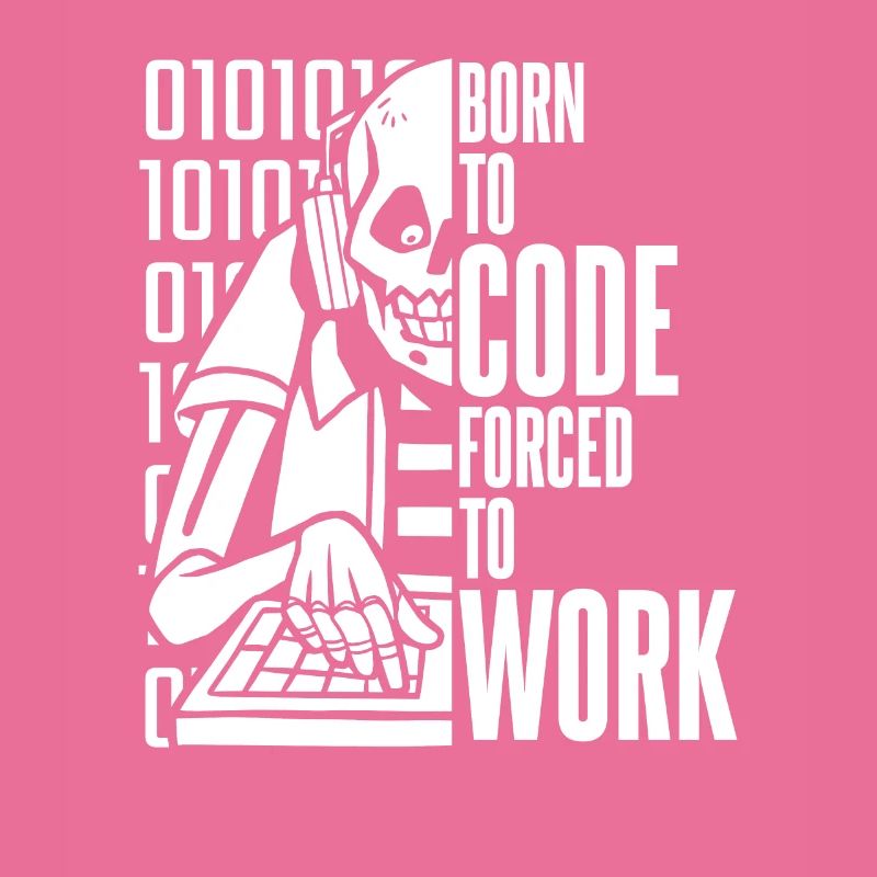 Développeur Coder Programmeur Squelette