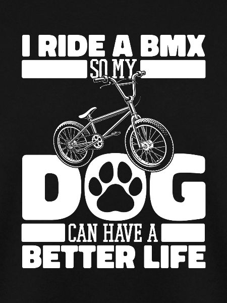 Bmx Bmx Biker Hund