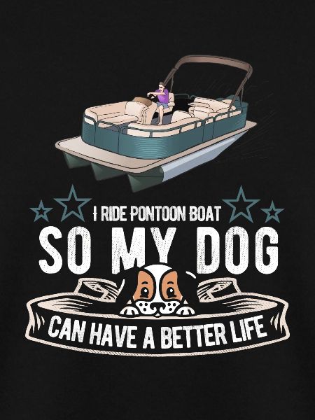 Pontonboot Hund