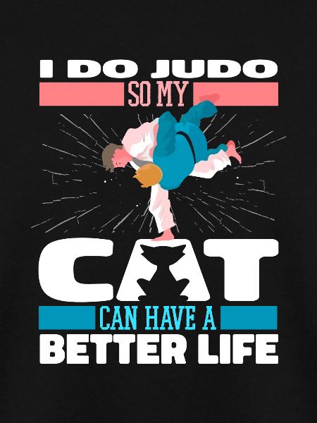 Judoka Katze