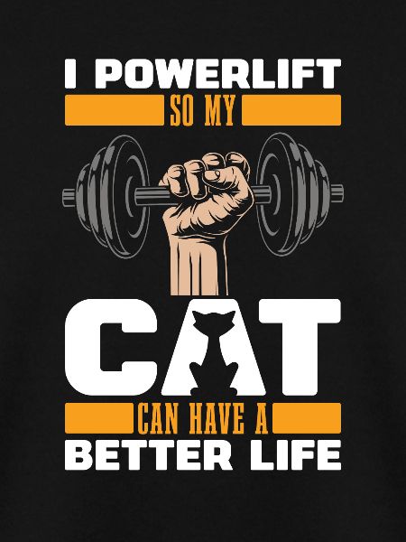 Powerlifting Powerlifter Katze