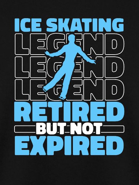 Ice skating pensioners