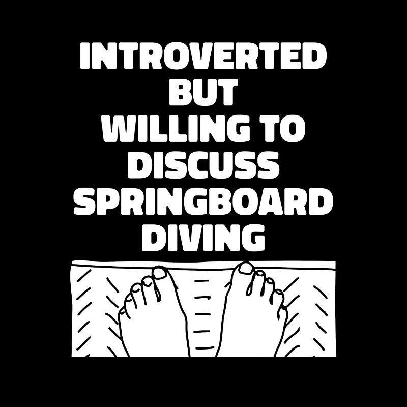 Turmspringen Turmspringer Introvertierte