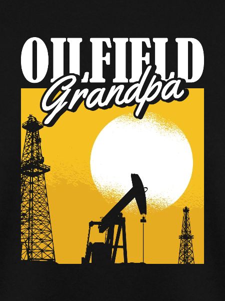 Ölfeld Bohrinsel Opa