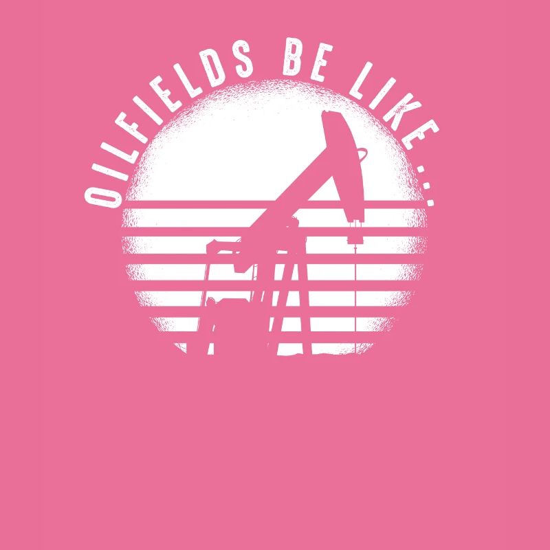 Ölfeld Bohrinsel