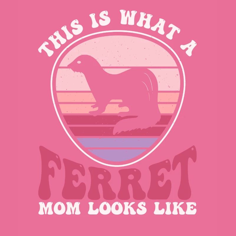 Frettchen Iltis Mutter