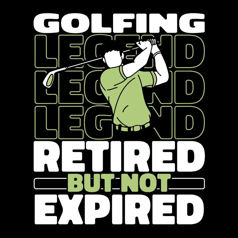 Golf Golfeurs Golf à la retraite