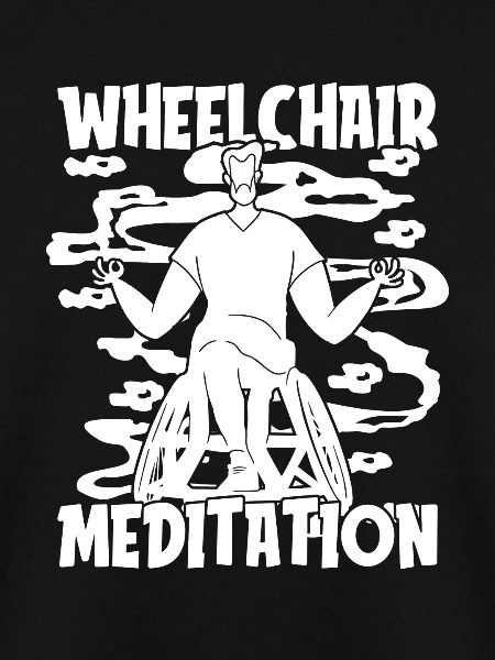 Meditation Meditieren Rollstuhl