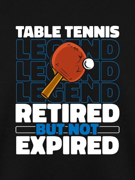Tischtennis Pingpong Im Ruhestand