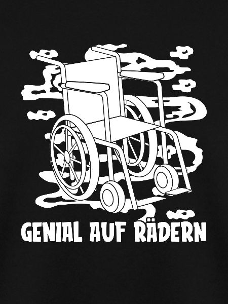 Rollstuhl Rollstuhlfahrer Witzig