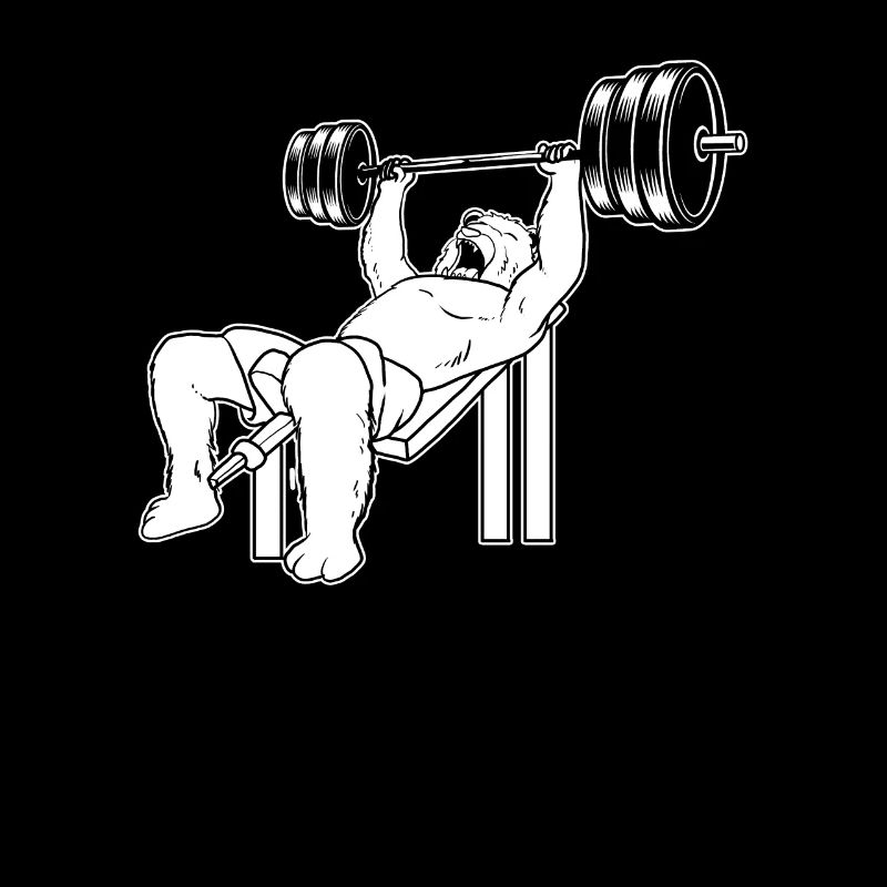 Powerlifting Powerlifter Tiger