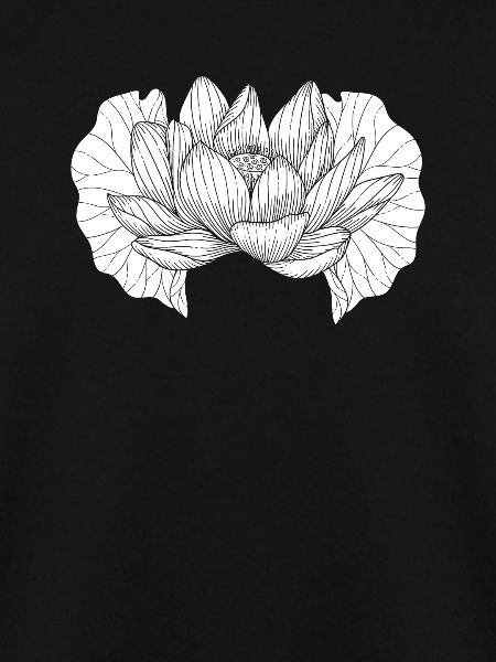 Yoga Lotus Blatt