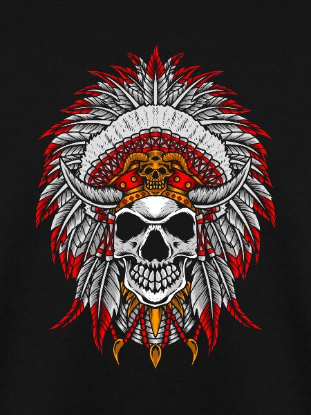 Indigenous skull