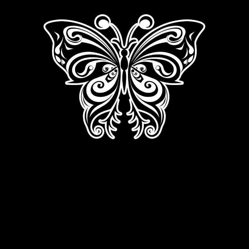 Schmetterling Tribal Butterfly