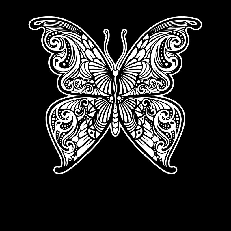 Schmetterling Tribal Butterfly