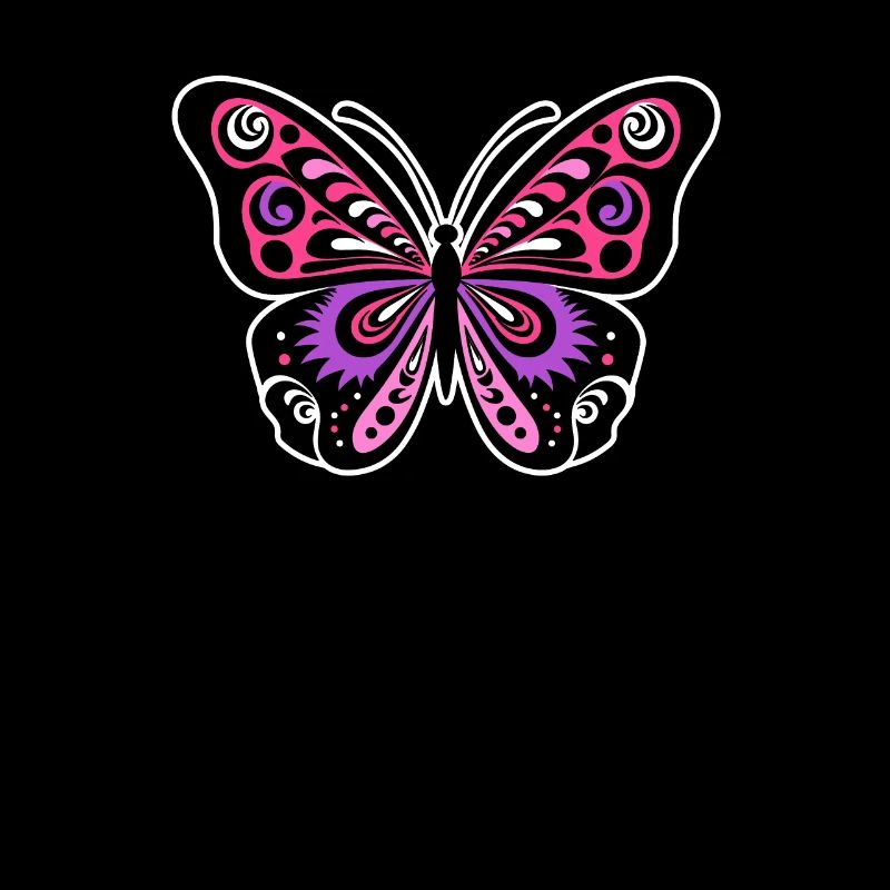 Schmetterling Tribal Butterfly