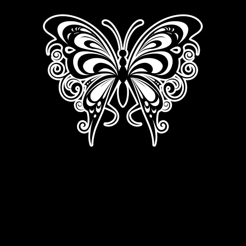 Schmetterling Tribal Butterfly