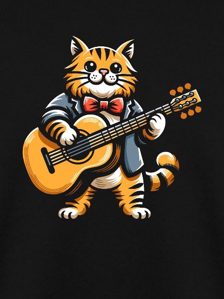 Akustikgitarre Katze
