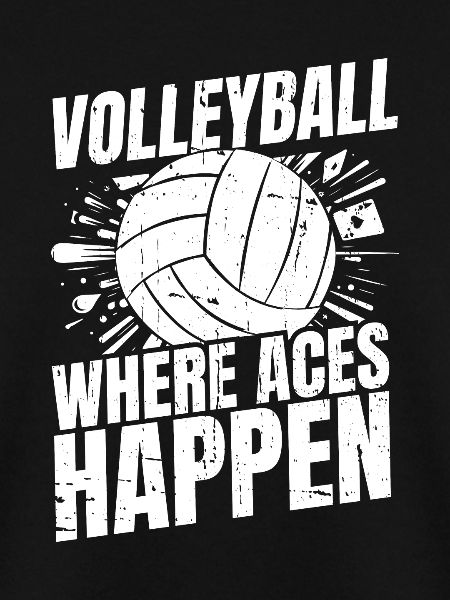 Volleyball Volleyball Ace Card