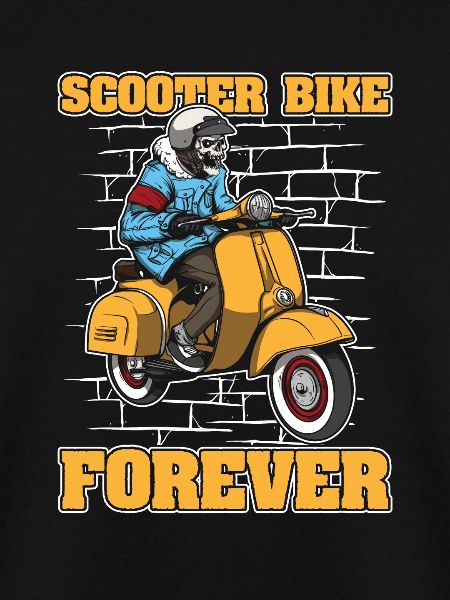 Motorroller Skelett