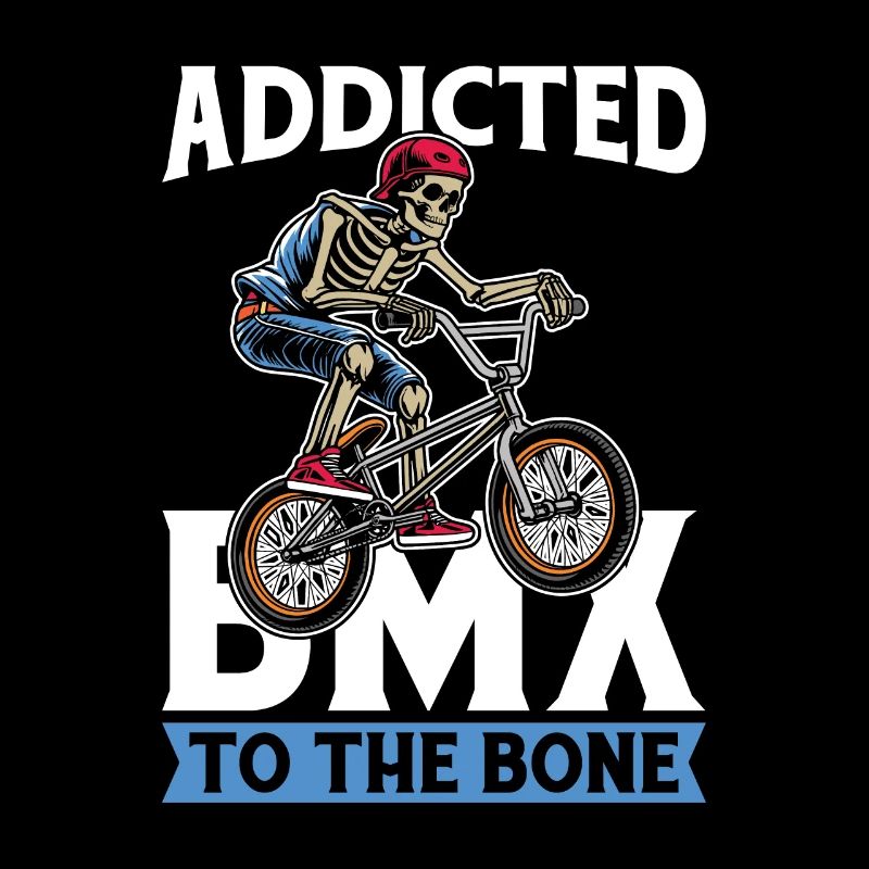 Bmx Bmx Biker Skeleton
