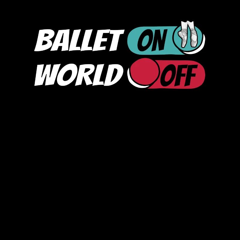 Ballet Balerina Ballet On World Off