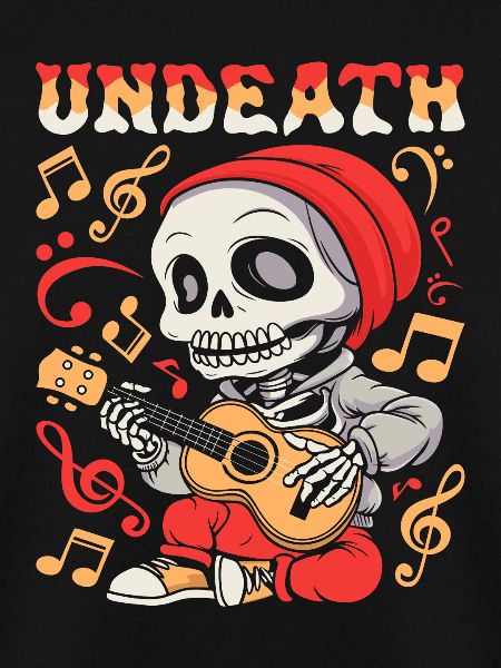 Ukulele Skelett Undeath